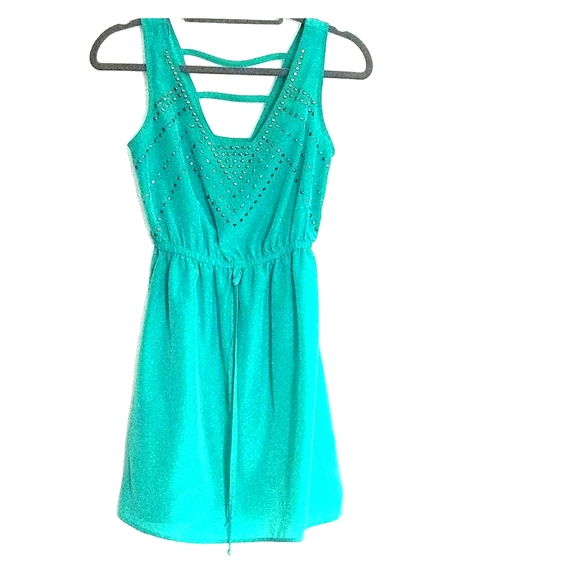 BeBop Dresses & Skirts - Pretty studded dress - Like new